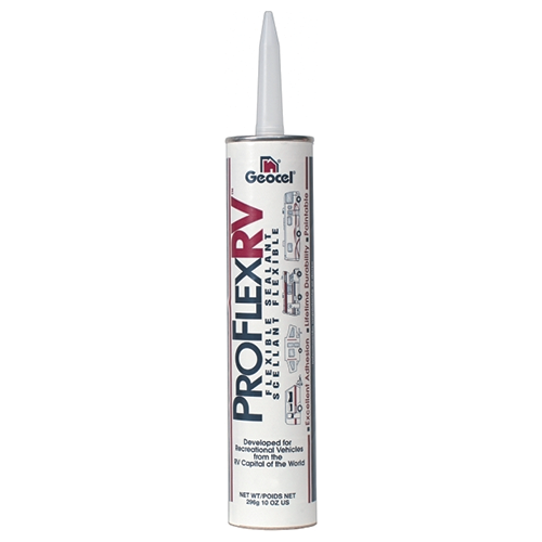 Geocel 12-9310 - Pro Flex™ 10 oz. Polymer Self-Leveling Clear Fibered Sealant - RACKTRENDZ