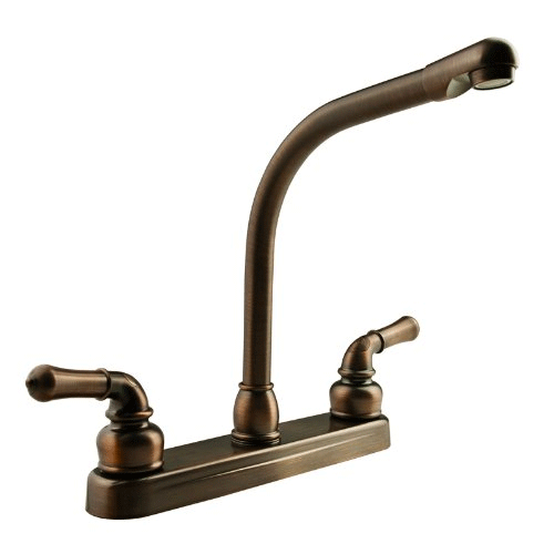 Dura Faucet DF-PK210C-ORB - Dura Classical Hi-Rise RV Kitchen Faucet - Oil Rubbed Bronze - RACKTRENDZ