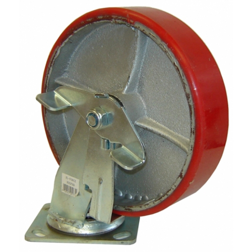 Rodac RDROSP6BG - Swivel Polyurethane Caster with Brake 6