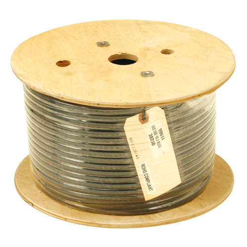 (100 FT) GREY JACKETED TRAILER CABLE 2-WIRE 14 GA - RACKTRENDZ