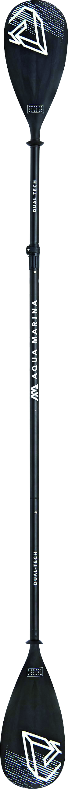 Aquamarina B0303011 - Dual-Tech, 2-In-1 Adjustable Aluminum Isup & Kayak Paddle (3-4 Piece)