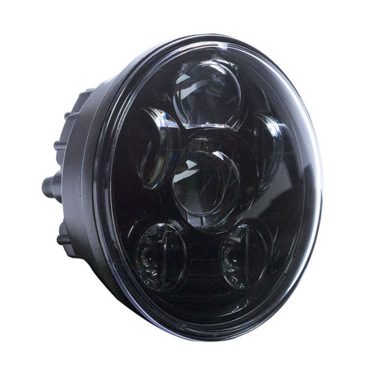 Saddle Tramp BC-562B - Round Motorcycle Headlights with Black Face 5.6 Inch - RACKTRENDZ