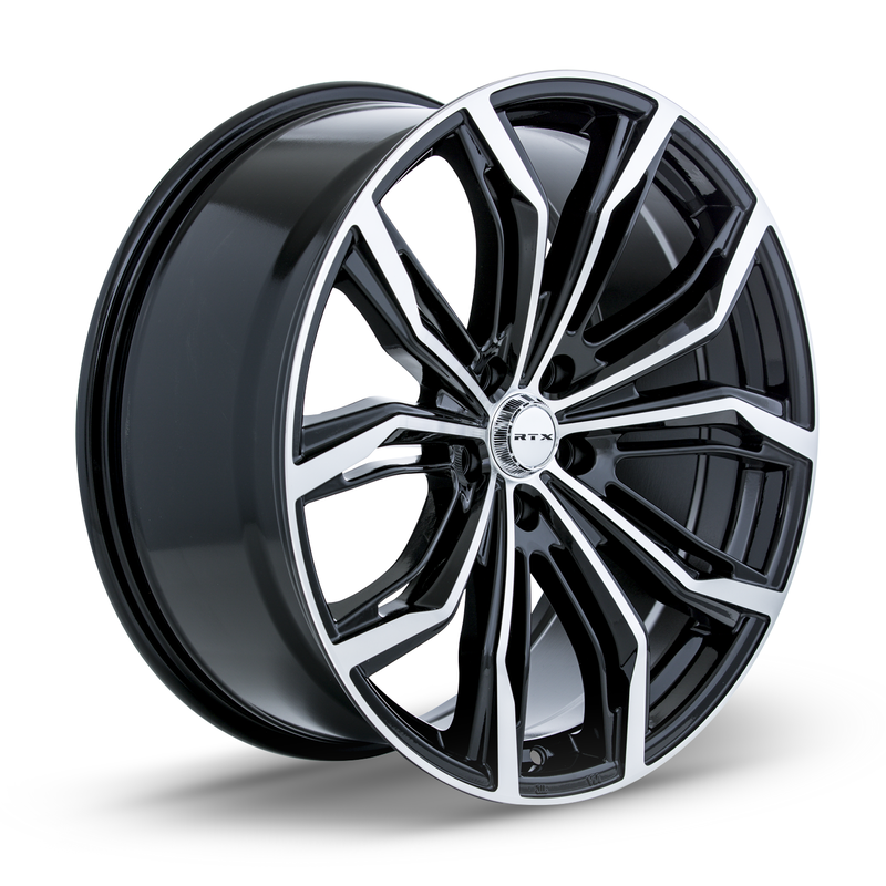 Load image into Gallery viewer, RTX® (RTX) • 082914 • Black Widow • Black Machined • 20x9 5x127 ET35 CB71.5
