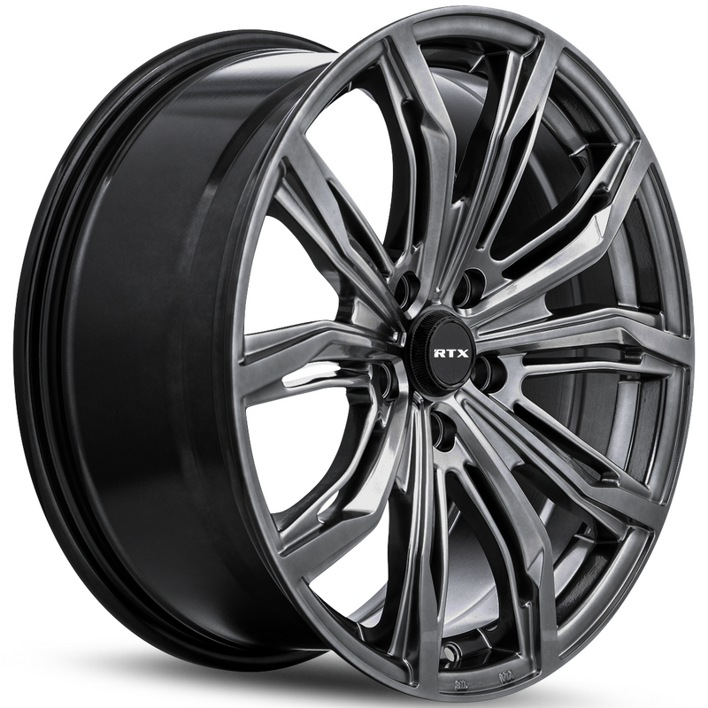 Load image into Gallery viewer, RTX® (RTX) • 083260 • Black Widow • Hyper Black • 18x8 5x114.3 ET42 CB73.1
