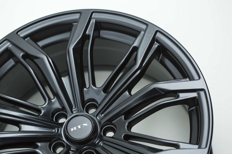 Load image into Gallery viewer, RTX® (RTX) • 082407 • Black Widow • Satin Black • 19x8.5 5x112 ET40 CB66.6
