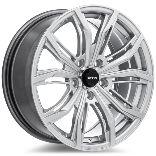 RTX® (RTX) • 083254 • Black Widow • Hyper Silver • 17x7.5 5x114.3 ET42 CB73.1