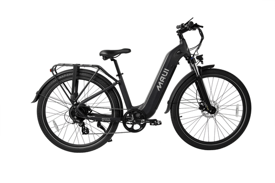 Maui MBCT01BLK - Vélo de ville électrique step-thru 500w noir