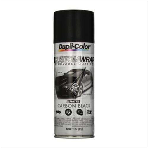 Dupli-Color CCWRC794-6 - Dupli-Color® Custom Wrap - Noir carbone - Aérosol 11 oz - Paquet de 6