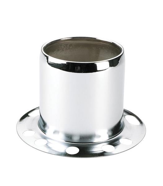 CD128SS - Derby Stainless Steel Open Hub Cover 4.25