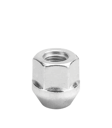 Ceco CD1304-1S - (1) Zinc Bulge Acorn Cone Seat Open End Nut 1/2 21mm 19mm Hex