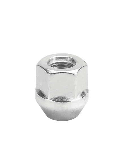 RTX N070719 - (1) Open End Bulge Conical Nut 12x1.5 19mm Hex Zinc