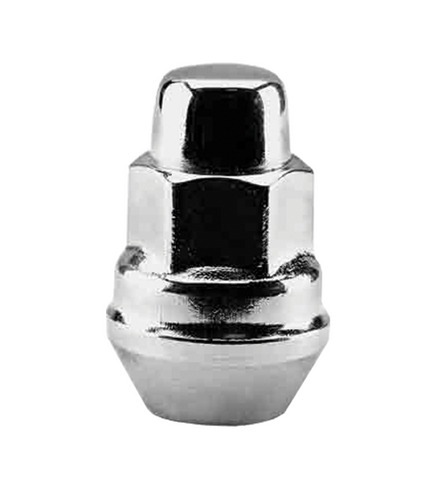 Ceco CD1507 - (1) Chrome Bulge Acorn Cone Seat Nut 12X1.5 25mm 17mm Hex