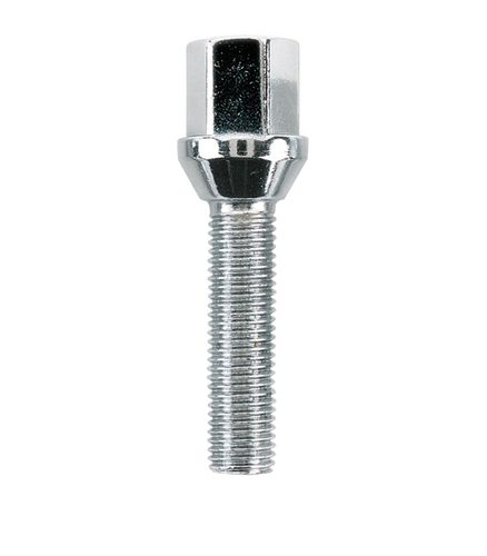 Ceco CD1805LS - (1) Cone Seat Bolt 12X1.50 50mm Thread Length 17mm HEX Chrome