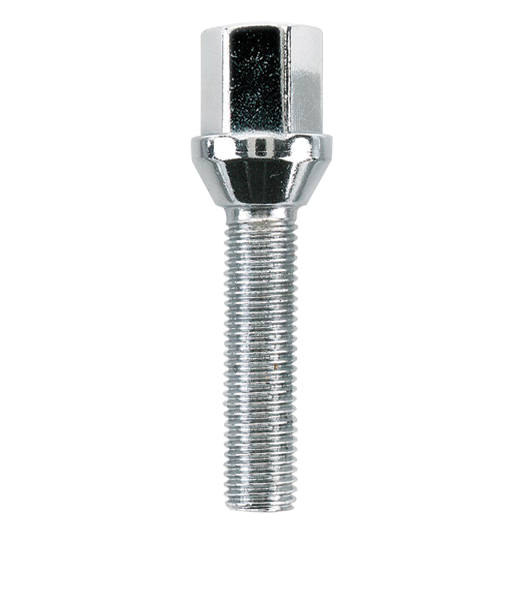 Ceco CD1805L - (1) Cone Seat Bolt 12X1.50 60mm Thread Length 17mm HEX Chrome