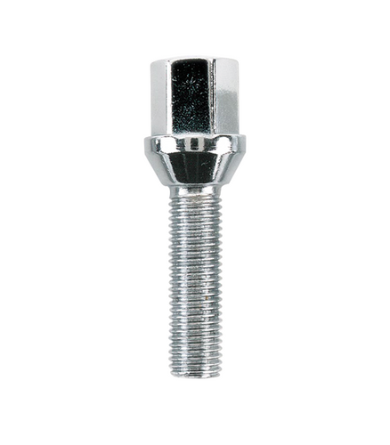 Ceco CD1821L - (1) Cone Seat Bolt 12X1.25 39mm Thread Length 17mm HEX Chrome