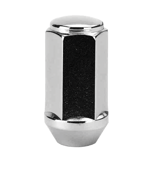 Ceco CD1902XL - (1) Chrome Duplex Bulge Acorn Cone Seat Nut 7/16 48mm 19mm Hex