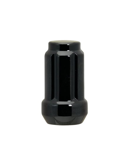 Ceco CD3802BK - (1) Écrou de siège conique noir à 7 cannelures 7/16 35 mm 19/21 mm hexagonal