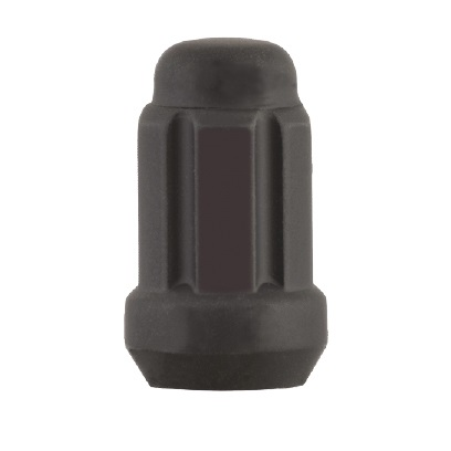 Ceco CD3804MBK - (1) Écrou de siège conique noir à 6 cannelures 1/2 44 mm 19/21 mm hexagonal