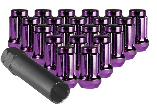 Ceco CD3806PR-5 - (20) Purple 6 Spline Nut 12X1.25 35mm HEIGHT - RACKTRENDZ