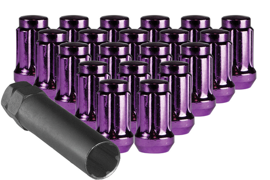 Ceco CD3807PR-20 - (20) ÉCROU VIOLET À 6 CANNELURES 12X1,50 35 mm