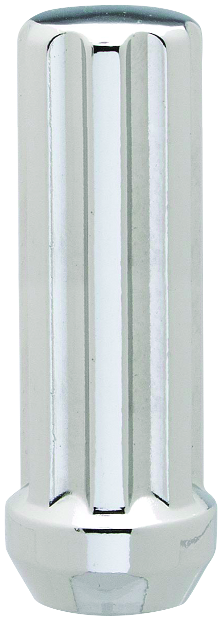 Ceco CD3850XL - (1) Écrou de siège conique chromé à 7 cannelures 14X2,0 59 mm 21/22 mm hexagonal