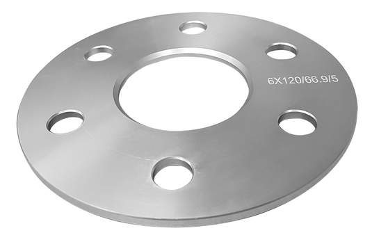 Ceco CD6135-5 - (2) Entretoises centrées sur le moyeu 6x135 CB87.1 5mm