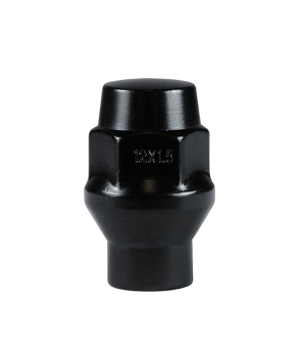 Ceco CD7804BK - (1) Écrou de siège conique bombé E/T noir 1/2 36 mm 19 mm hexagonal