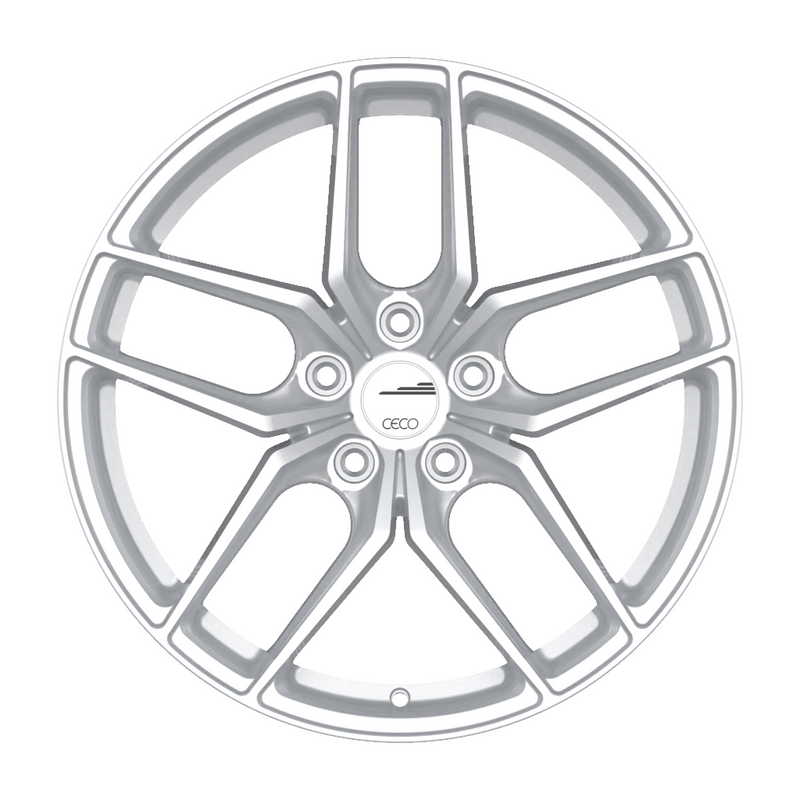 Load image into Gallery viewer, Ceco® • 178623 • C01 • Hyper Silver • 16x7 5x114.3 ET40 CB67.1
