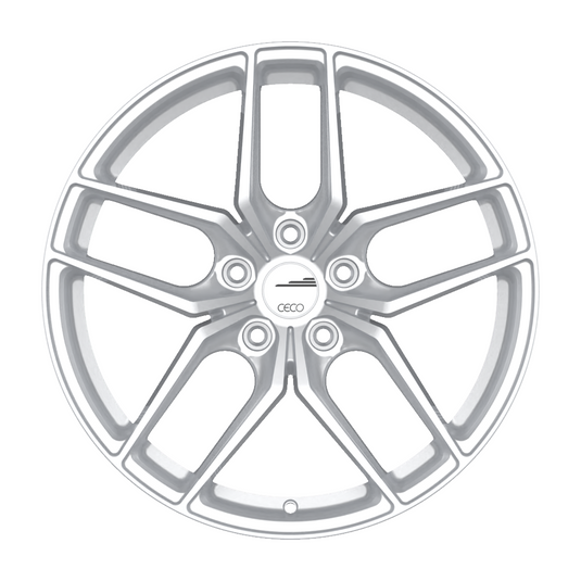 Ceco® • 178626 • C01 • Hyper Silver • 19x8.5 5x114.3 ET40 CB73.1