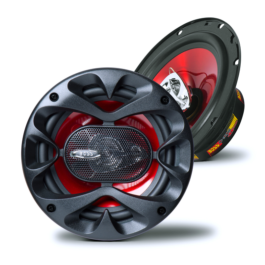 Boss CH6530 - Chaos Exxtreme 6.5" 3-Way 300W Full Range Speakers. (Sold in Pairs) - RACKTRENDZ