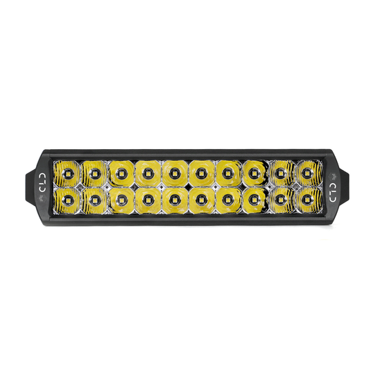 CLD CLDBAR12D - 12" Straight Dual Row Spot/Flood Combo Beam LED Light Bar - 4720 Lumens - RACKTRENDZ