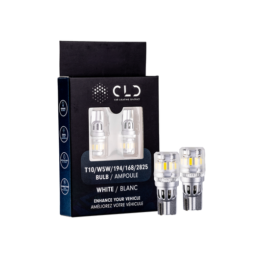 CLD 3110W - T10/168/194/2825/W5W White LED Bulb 3030/4014 SMD (2) - RACKTRENDZ