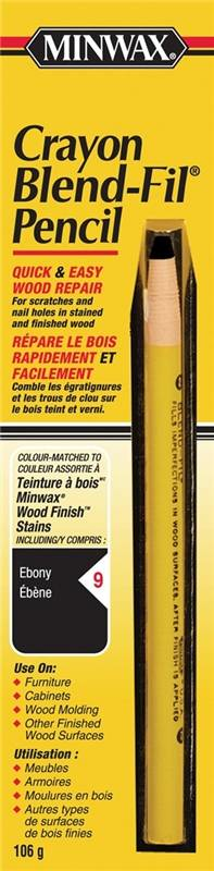 Minwax CM1100966 - Wood Filler Pencil Ebony - RACKTRENDZ