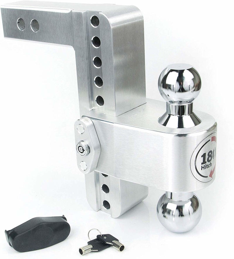Load image into Gallery viewer, Weigh Safe CTB8-2 - Turnover Ball 8&quot; Drop Hitch with 2&quot; Shank - RACKTRENDZ
