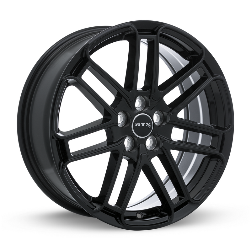 Load image into Gallery viewer, RTX® (OE) • 163700 • Cambridge • Gloss Black • 17x7 5x100 ET40 CB54.1
