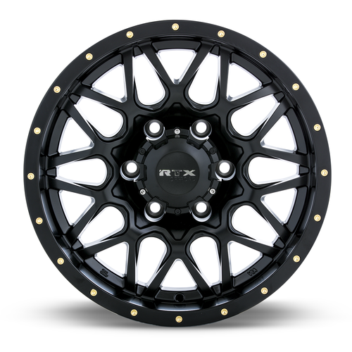 RTX® (Offroad) • 081874 • Canyon • Satin Black • 18x9 6x139.7 ET10 CB106.1