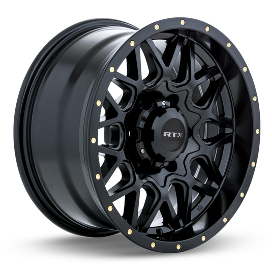 RTX® (Offroad) • 081874 • Canyon • Satin Black • 18x9 6x139.7 ET10 CB106.1