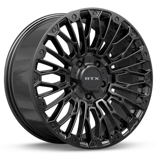 RTX® (Offroad) • 083458 • Chaos • Gloss Black • 22x9 6x135/139.7 ET18 CB106.1