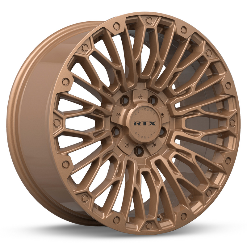 Chargez l'image dans la visionneuse de la galerie, RTX® (Offroad) • 083461 • Chaos • Satin Bronze • 20x9 6x135/139.7 ET18 CB106.1
