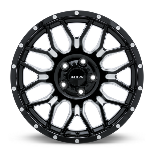 Claw 20x9  6x135/6x139.7 ET18 CB106.1 Gloss Black Milled