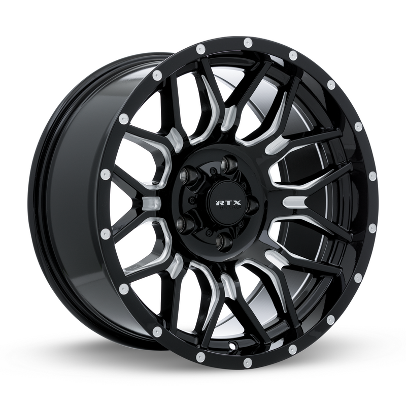 Load image into Gallery viewer, Claw 20x9  6x135/6x139.7 ET18 CB106.1 Gloss Black Milled
