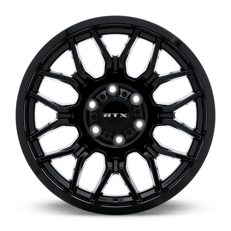 Chargez l&#39;image dans la visionneuse de la galerie, RTX® (Offroad) • 163749 • Griffe • Noir brillant • 18x9 6x135 ET-12 CB87.1
