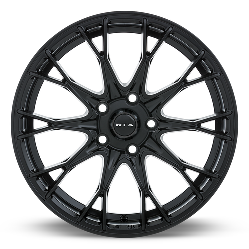 RTX® (RTX) • 082530 • Concorde • Satin Black • 16x7 5x105 ET38 CB56.6