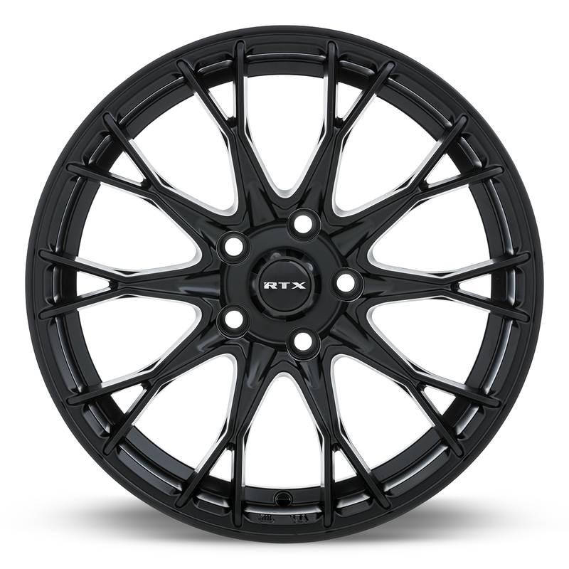 Load image into Gallery viewer, RTX® (RTX) • 082536 • Concorde • Satin Black • 17x7.5 5x112 ET40 CB66.6
