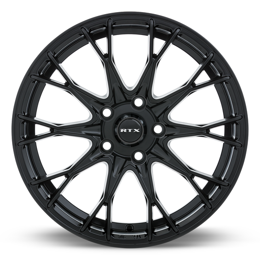 RTX® (RTX) • 082535 • Concorde • Satin Black • 17x7.5 5x108 ET38 CB63.4