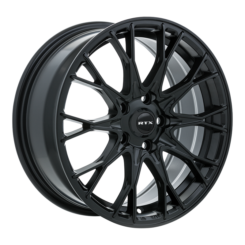 Load image into Gallery viewer, RTX® (RTX) • 082529 • Concorde • Satin Black • 16x7 5x100 ET38 CB73.1
