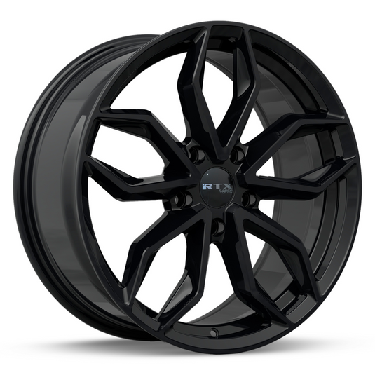 RTX® (R-Spec) • 083425 • Corsa • Gloss Black • 20x8.5 5x114.3 ET40 CB73.1