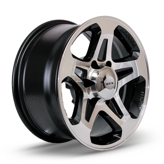 RTX® (RTX) • 081927 • Courier • Black Machined • 16x7 6x130 ET30 CB84.1