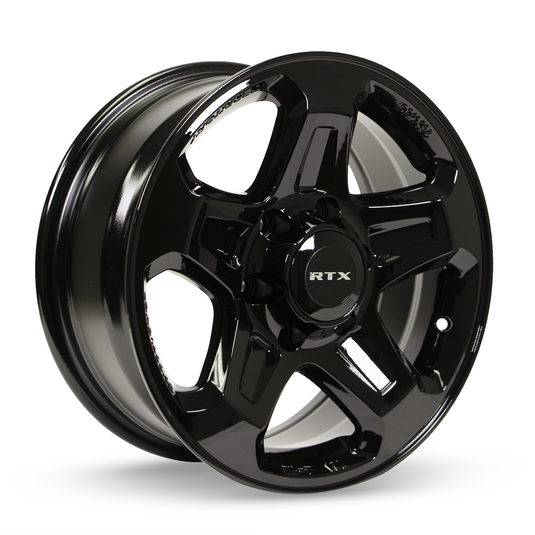 RTX® (RTX) • 082740 • Courier • Gloss Black • 16x7 6x130 ET30 CB84.1