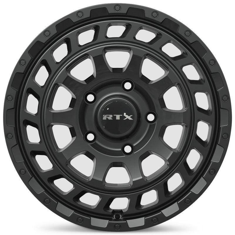 Load image into Gallery viewer, RTX® (RTX) • 083310 • Cyclone • Satin Black • 17x8 5x114.3 ET40 CB73.1
